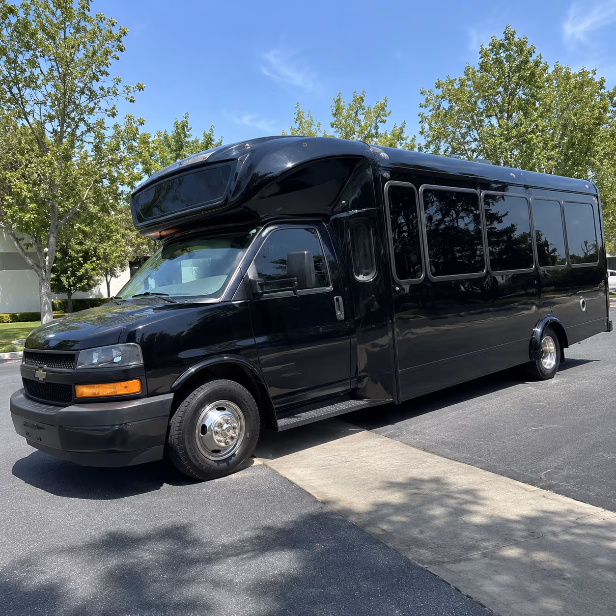 party buses for vista high school prom night