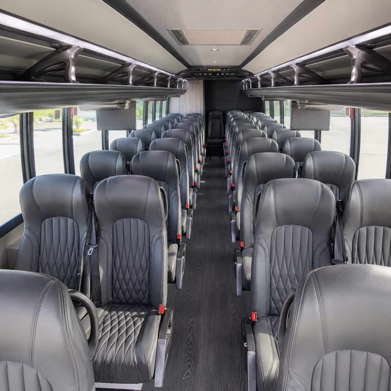 vista 25 passenger minibus interior