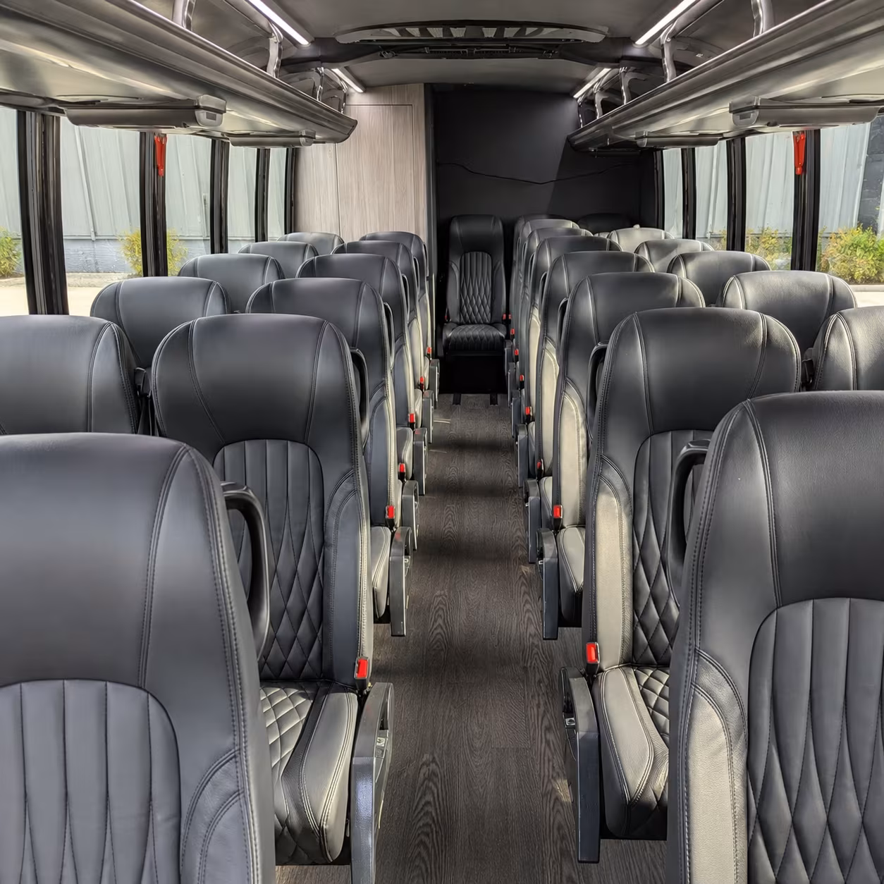 vista 30 passenger minibus interior