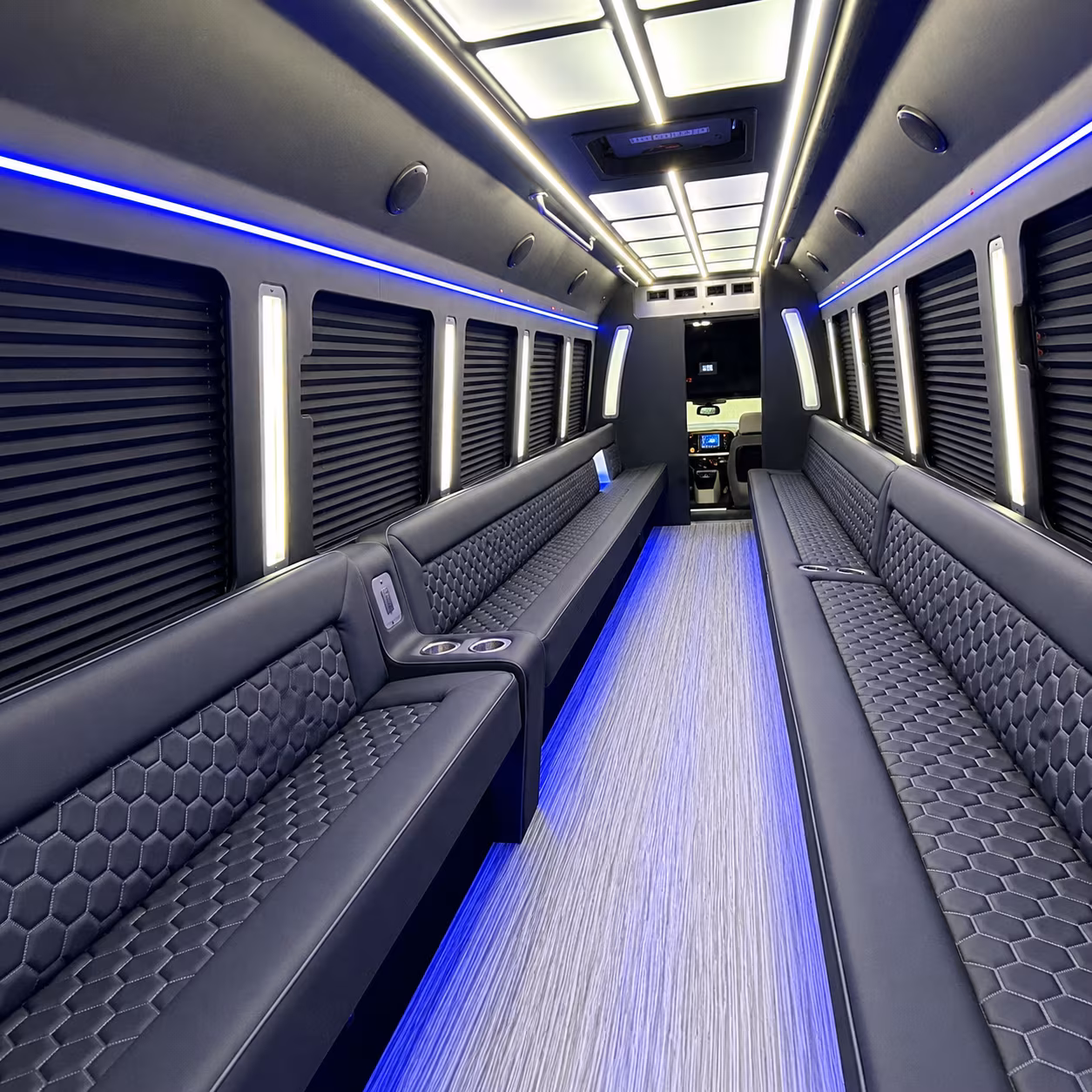 vista holiday party bus rental