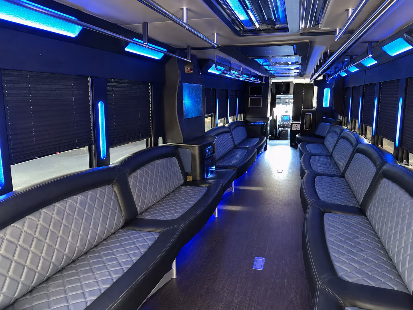 vista prom party bus rental