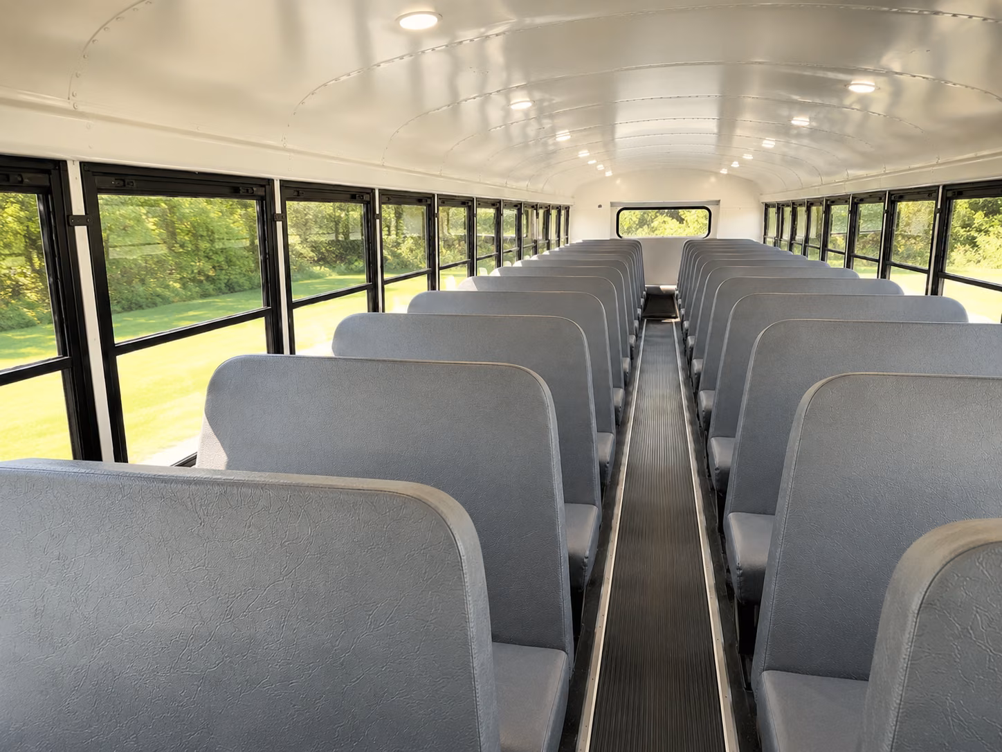 vista school bus interior