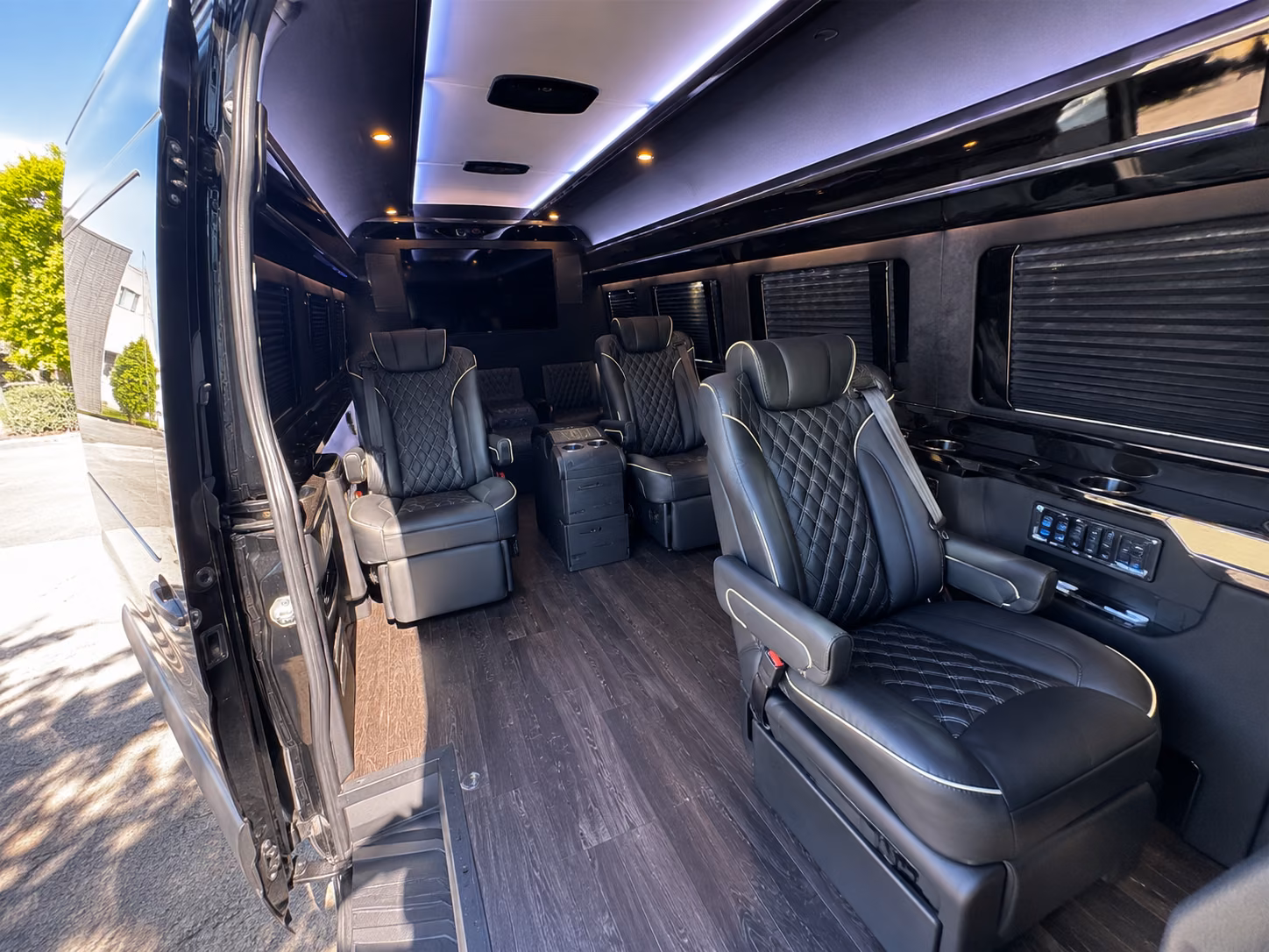 vista sprinter van with driver interior
